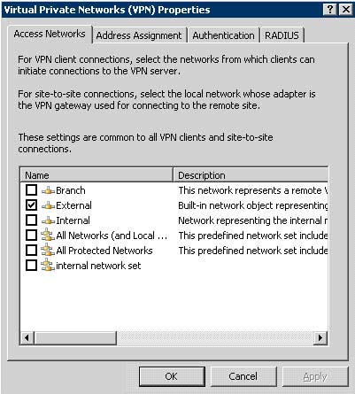 VPN, ISA 2000 Server, ISA 2004 Server, firewall, брандмауэр, L2TP