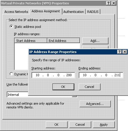 VPN, ISA 2000 Server, ISA 2004 Server, firewall, брандмауэр, L2TP