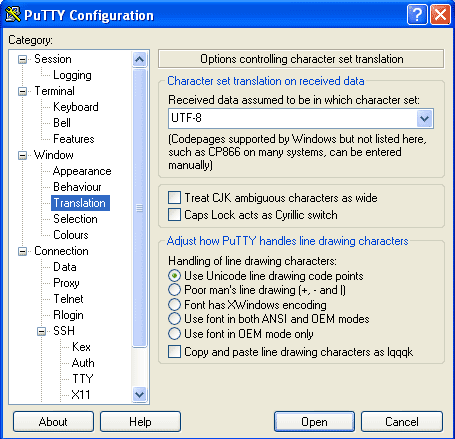 Putty Xming
