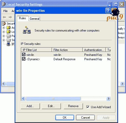 IPSec Windows Linux: IPSEC